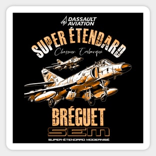 Dassault-Bréguet Super Étendard French Fighter Jet Sticker